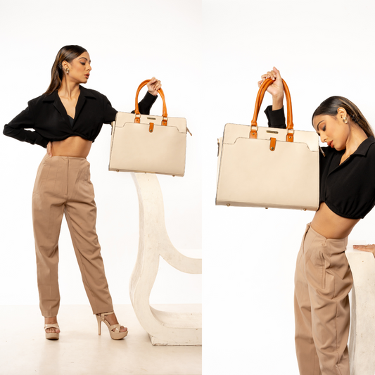 Elevate Your Office Style with Laellore's Luxurious Mebal Handbags